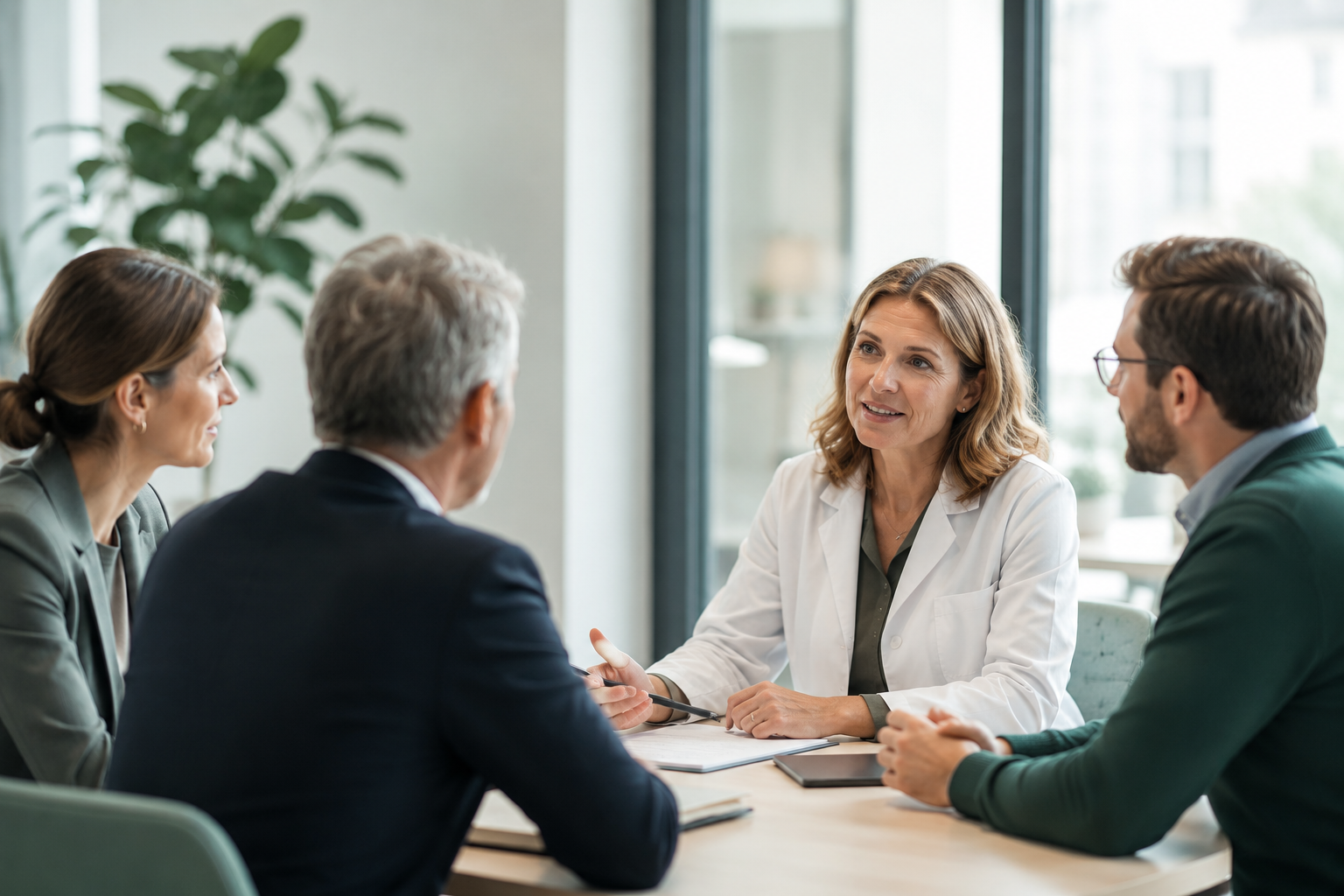 Persönliches Beratungsgespräch zur arbeitsmedizinischen und sicherheitstechnischen Betreuung